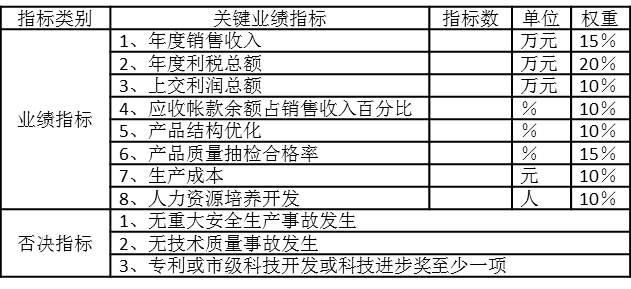 PJ集團(tuán)子公司年度業(yè)績(jī)合同2